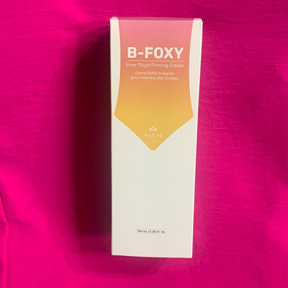 New- B-Foxy inner thigh firming cream